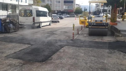 Amasya Belediyesinin Asfalt Yama Çalışmaları Sürüyor