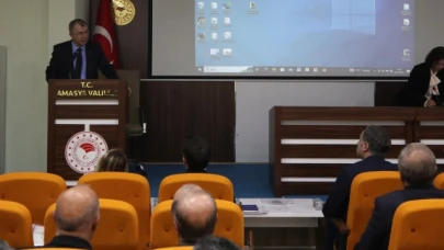 Amasya’da Tarımsal Kuraklık İl Kriz Merkezi Toplantısı Yapıldı