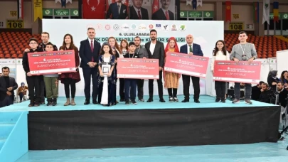Amasya’lı öğrenciler ödülle döndü