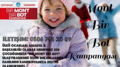 Amasya Ülkü Ocakları’ndan "Bir Mont Bir Bot" kampanyası
