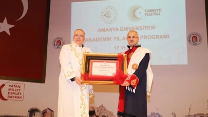 Amasya Üniversitesi’nden Bakan Uraloğlu’na Fahri Doktora Unvanı
