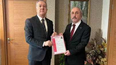 Başkan Çelik, müracaatını Genel Merkez’e yaptı