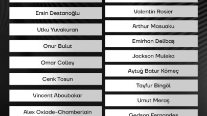 Beşiktaş'ın kamp kadrosu belli oldu