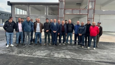 Çalışmaları yerinde inceledi
