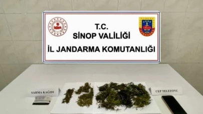Durdurulan araçtan uyuşturucu madde çıktı