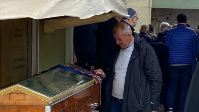 Feci kazada hayatını kaybeden kızına son bakış
