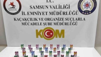 Gümrük kaçağı elektronik sigara ele geçirildi