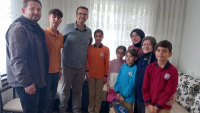 Hamamözü'nde öğrenciler çevreye duyarlı projede bir araya geldi