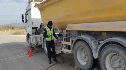 Amasya İl Jandarma Denetimlere Devam Ediyor