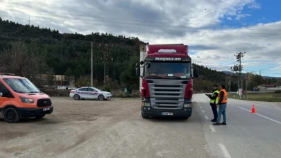 Jandarmadan Yük ve Yolcu Taşıyan Araçlara Denetim