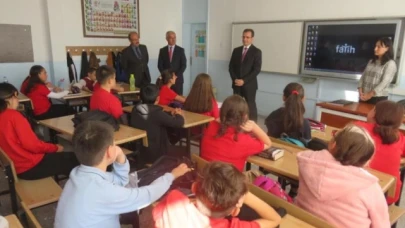 Kaymakam Güldoğan’dan okul ziyareti