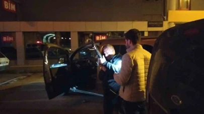 Kovalamacada yakalanan araçtan pompalı tüfek çıktı