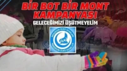 Merzifon Ülkü Ocakları 106 çocuğun bot ve mont ihtiyacını karşılayacak