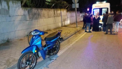 Motosiklet kazası: 3 yaralı