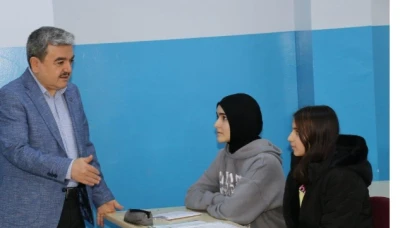Müdür Türkmen DYK Kurslarında incelemelerde bulundu