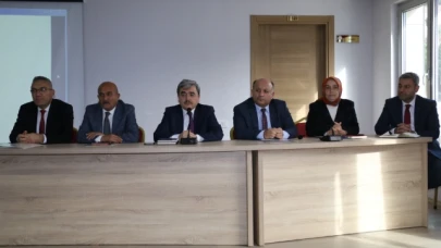 Müdürler ile istişare toplantısı yapıldı