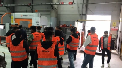 Öğrencilerden Merzifon OSB'ye Teknik Gezi