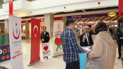 Organ Bağışı bilgilendirme standı açıldı