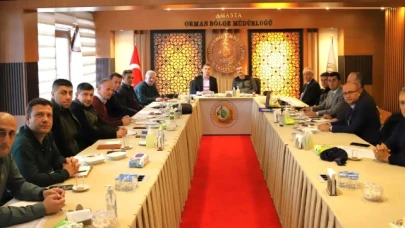 Orman Kadastro Çalışmaları değerlendirme toplantısı yapıldı