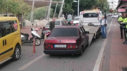 Polisin önünde egzoz patlattı 4 bin 936 TL para cezası yedi