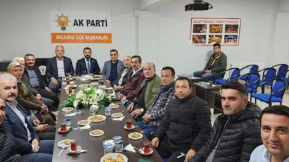 Suluova AK Parti ilçe başkanlığı yönetim kurulu toplantısı yapıldı