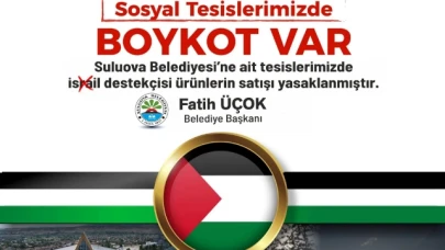 Suluova Belediyesinden Boykot Kararı