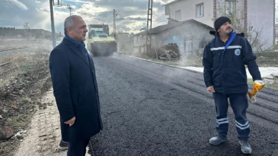 Suluova’da Asfalt Çalışmaları Hızlandı