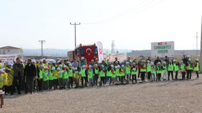 Suluova'da milli ağaçlandırma günü
