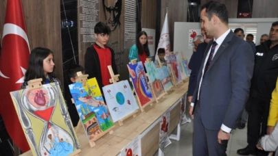 Toplum sağlığı merkezince resim yarışması düzenlendi