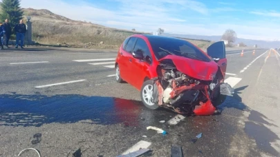Trafik kazası: 4 yaralı