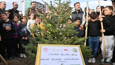Ülke genelinde  5 milyon 2023 fidan toprakla buluşturuldu