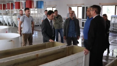 Yedikır Su Ürünleri Üretim ve Araştırma İstasyonu’nu ziyaret etti