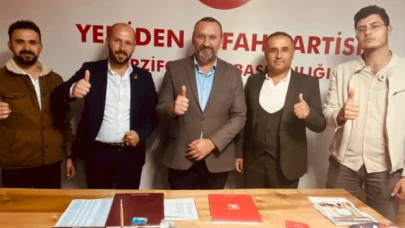 Yeniden Refah Partisi Merzifon İlçe Teşkilatında Devir Teslim