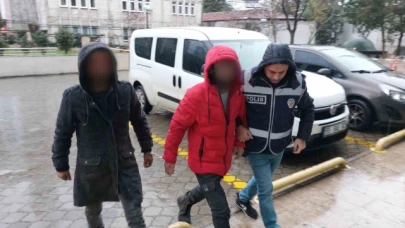 450 bin liralık inşaat malzemesi çalan 3 kişiye gözaltı