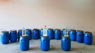 876 litre sahte içki ele geçirildi