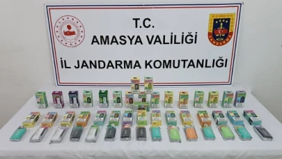 Amasya’da 48 Adet Kaçak Elektronik Sigara Ele Geçirildi