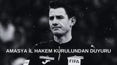 Amasya'da hakem atamaları durduruldu