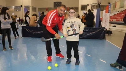 Amasya’da özel çocuklar için spor şenliği yapıldı
