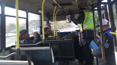 Amasya’da Şehir İçi Yolcu Taşımacılığı Yapan Araçlar Denetlendi