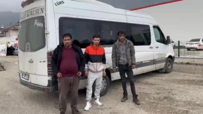 Amasya'da 8 Afgan göçmenin yakalandığı operasyonda 3 tutuklama