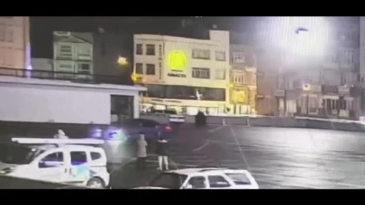 Amasya'da güvenlik kamerasının önünde drift atan sürücüye 20 bin liradan fazla ceza