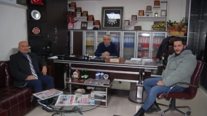 Arslan'dan Haber Merkezimize Ziyaret