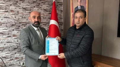Atilla Ovalı, aday adaylık başvurusunu yaptı