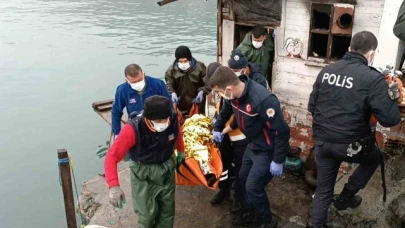 Balıkçı kulübesinde çıkan yangında bir kişi ağır yaralandı