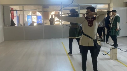 Bamyacılar-Lahanacılar geleneksel okçuluk yarışması düzenlendi