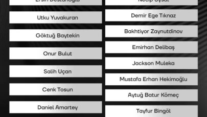 Beşiktaş'ın Lugano maçı kamp kadrosu açıklandı