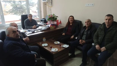 CHP Gümüşhacıköy İlçe Başkanı Ayhan Kaynar Görevine Başladı