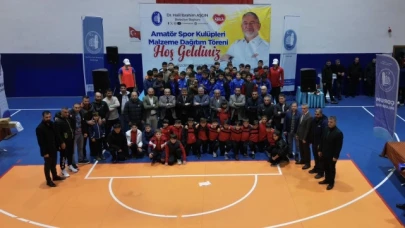 Çorum Belediyesi'nden amatör sporculara 1 milyon 150 bin TL destek