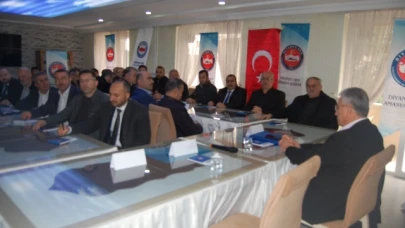 Diyanet-Sen yönetimi Merzifon’da toplandı