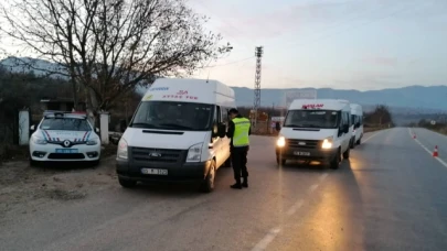 Jandarma Ekipleri 63 Okul Servisini Denetledi